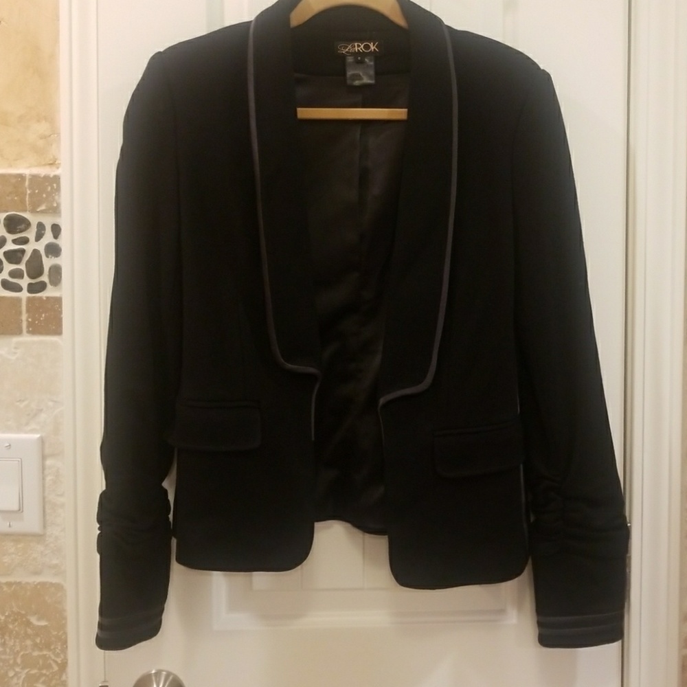 Black jacket, great detail, worn once!